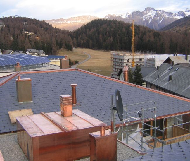 Lattoneria Rame Silvaplana