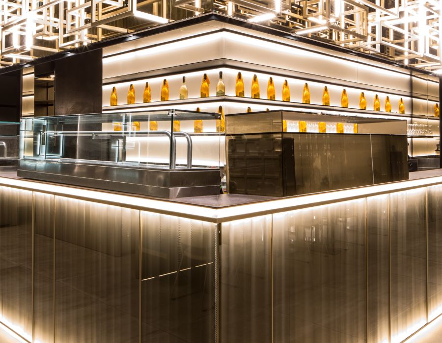 allestimenti interni in ferro