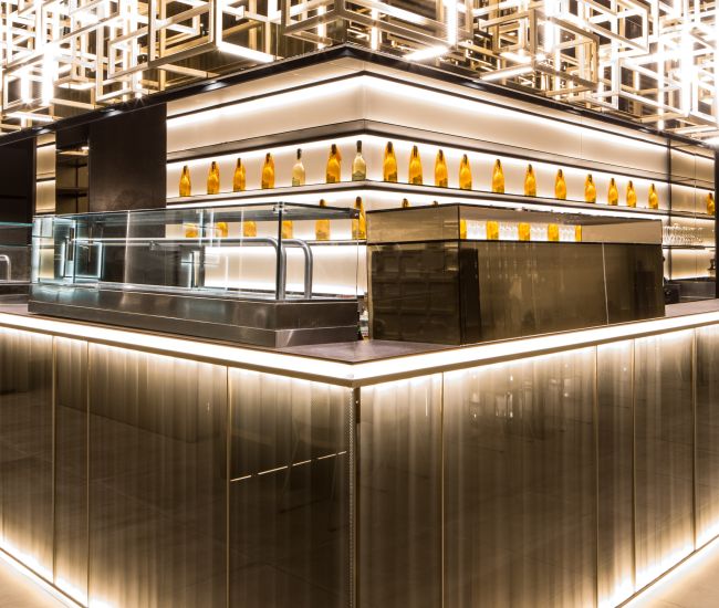 allestimenti interni in ferro