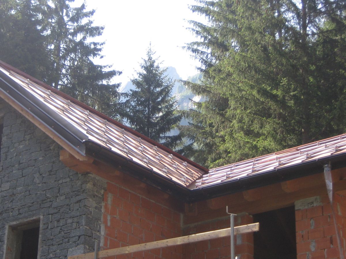copertura tetto rifugio