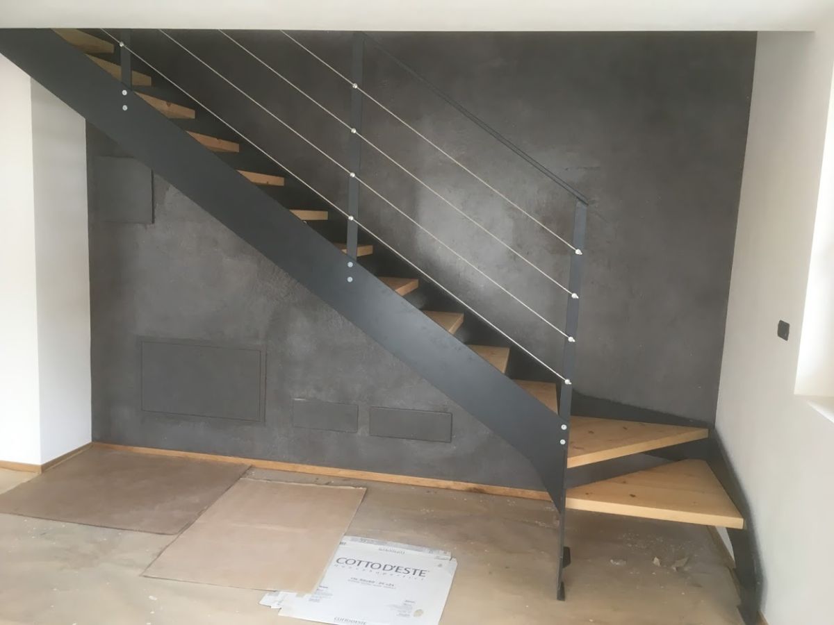 scala in ferro interna