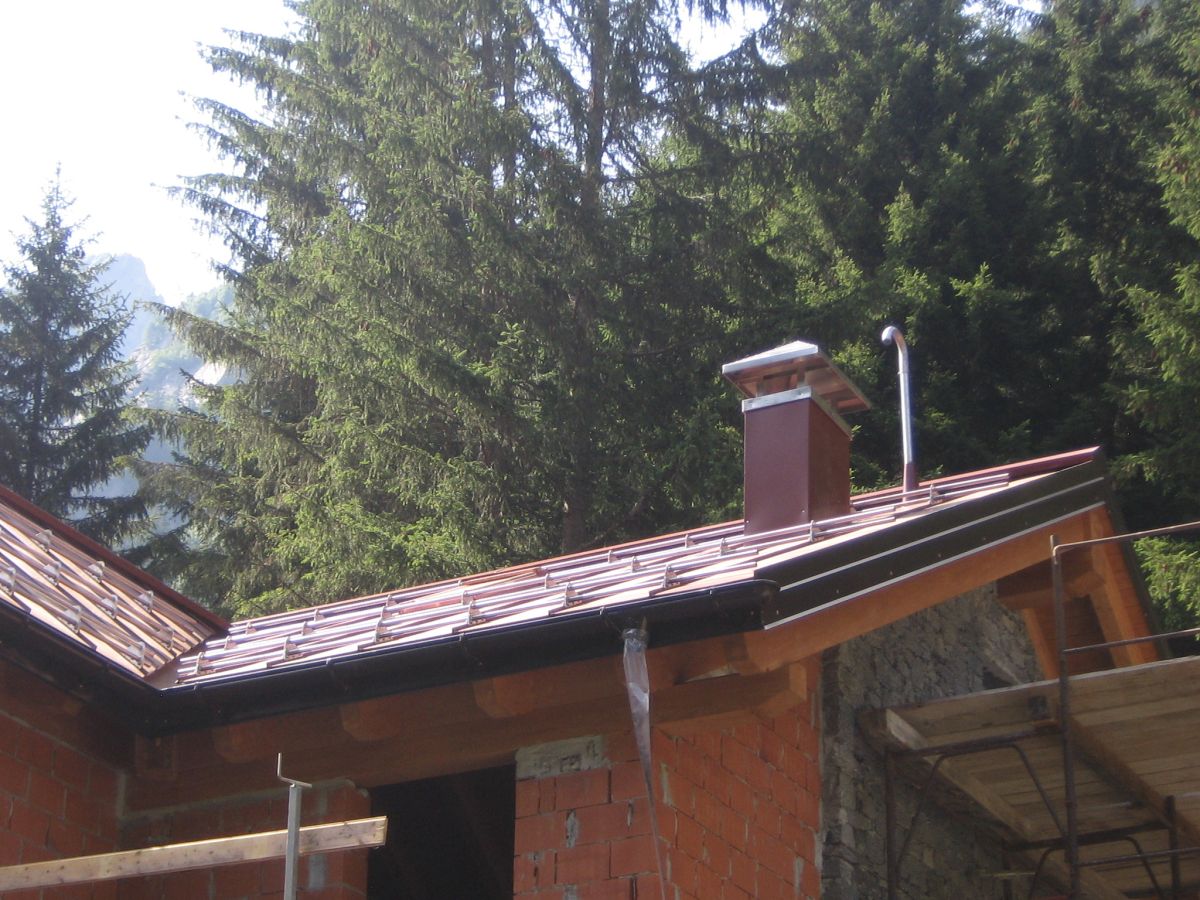copertura tetto rifugio