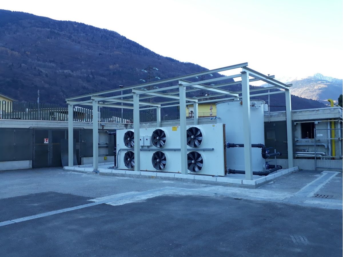 struttura per tettoia
