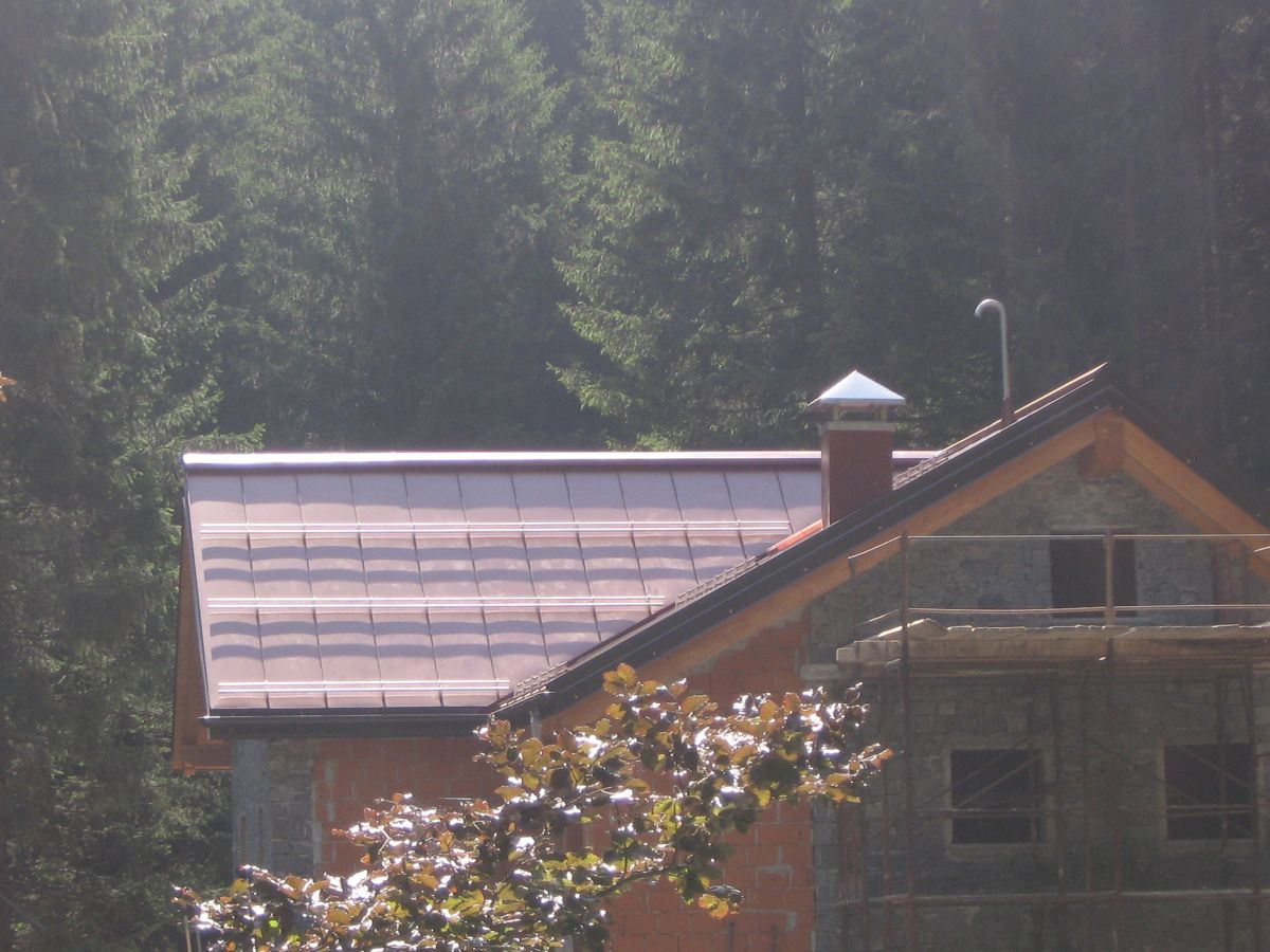 copertura tetto rifugio